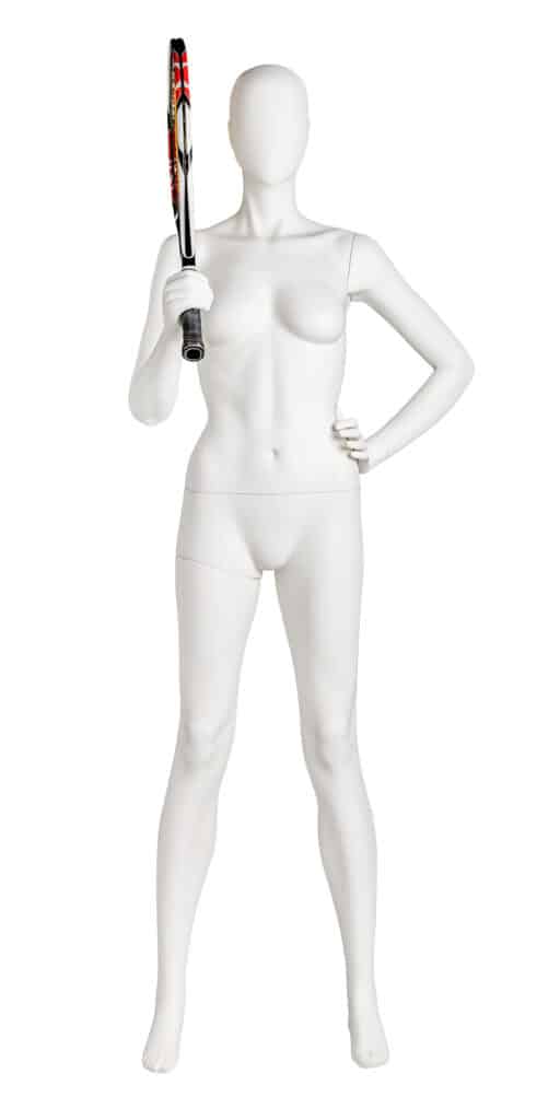 Stylized Female Sports Mannequin
