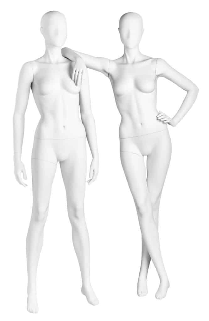 White Female Mannequins